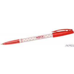 Długopis KROPKA 0.5 B/czerwony RYSTOR 448-001