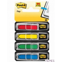 Zakł. STRZAŁKA INDEX. 684-ARR3 12x43mm 4kol.POST-IT 3M