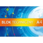 Blok tech. A4 10k 250g KRESKA