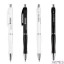Długopis SORENTO BLACK&WHITE 0.7 wklad nieb w opak 24szt 7164