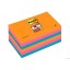 Bloczek samoprzylepny POST-IT_ Super Sticky (655-6SS-EG), 127x76xmm, 6x90 kart., promienne kolory