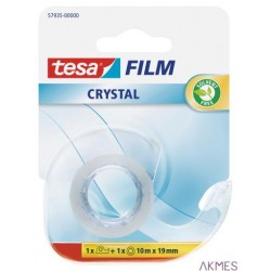 Taśma biurowa TESA FILM cristal 10mx19mm z mini dyspenserem