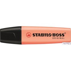 Zakreślacz STABILO BOSS , pastelowy pomarńcz STABILO 70/126