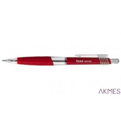 Długopis MEDIUM TO-038 czerwony TOMA