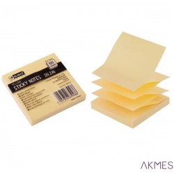 Notes ZIG-ZAG 75*75 żółty 6314 LEVIATAN 009233/2315