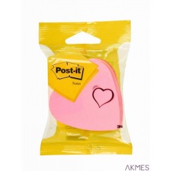 Bloczek samop.SERCE 2007H neon POST-IT 3M 225kart.