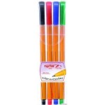 Cienkopis RC-04 etui 4szt. ABCD 403-220 RYSTOR