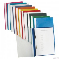 Skoroszyt miękki z wąsami A4 Esselte, 25 szt. szary, 15384