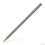 Ołówek SPARKLE B srebrny metalizowany z krysz FC118317 FABER-CASTELL