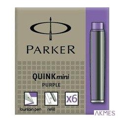 Naboje mini fiolet (6) PARKER S0767250