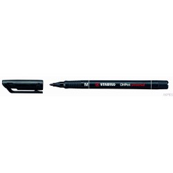 Foliopis STABILO OHPen niezmywalny 1.0mm czarny 843/46