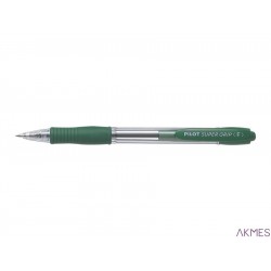 Długopis BPGP-10R zielony SUPER GRIP PILOT