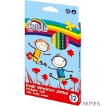 Kredki FIORELLO SUPER SOFT 12kol.JUMBO trójką 170-2218