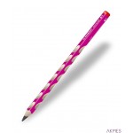 Ołówek Easygraph HB różowy dla praworęcznych STABILO 322/01-HB