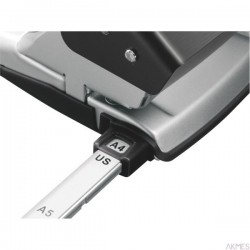 Dziurkacz duży metalowy Leitz Style, czarny, 10 lat gwarancji, 30 kartek 50060094