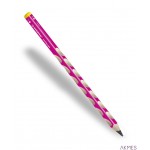 Ołówek EASYGRAPH HB różowy dla leworę. 321/01-HB-6 STABILO
