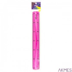 Linijka elastyczna 30cm różowa SSC010 STRIGO