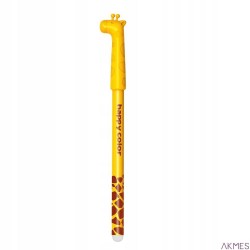 Długopis usuwalny ŻYRAFY 0.5mm,nieb,HA AKPB7371-3 HAPPY COLOR