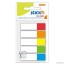 Zakładki indeksujące 45x12mm mix 5 kolorów neon STICK"N 21465
