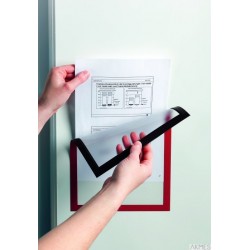 Ramka magnetyczna A4 czerwona (5 szt.)DURABLE 486903