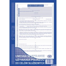 810-1 Umowa w sprawie uż.pojaz du