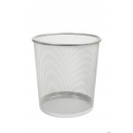 Kosz biurowy DATURA 19L siatka srebrny 295x240x343mm