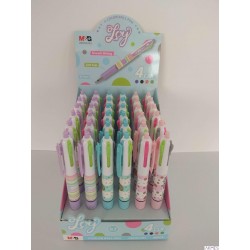 Długopis pstrykany JOY 4-kolorowy 0,7mm MG ABP803R5 KP36