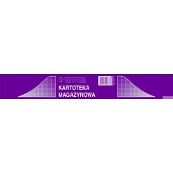 344-3 Kartoteka magazynowa MICHALCZYK&PROKOP A5 50 kartek