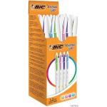Długopis CRISTAL UP mix kolorów (20sztuk) BIC 950446