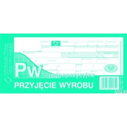 381-8 PW Przyjęcie wyrobu-jedp jednopozyc.MICHALCZYK I PROKOP