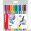 Cienkopis STABILO pointMAX komplet 12szt. 488/12-01 STABILO