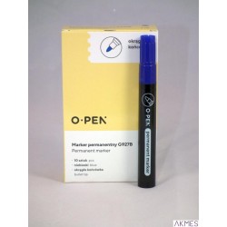 Marker permanentny okrągły G927B niebieski AMA0927922 OPEN