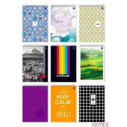 Kołonotatnik A5 100k spir.u góry GARWOLIN