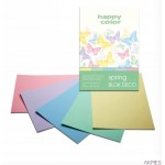 Blok DECO SPRING A4 20ark.170g. 5 kolorów HA 3817 2030-110 HAPPY COLOR