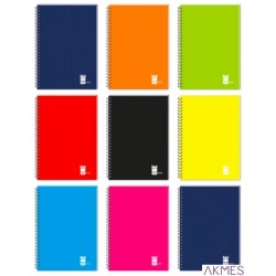 Kołozeszyt A5 UV 80k ONE COLOR