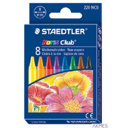 Kredki świec.NORIS 8kol.220NC8