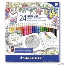 Kredki szkolne NORIS CLUB 24kol kolekcja JB S144 C21JB