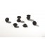 Magnesy do tablic, ? 15 mm Czarny 470101 DURA BLE