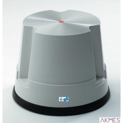 Taboret biurowy mobilny Twin Easy Step Twinco szary 6200-9