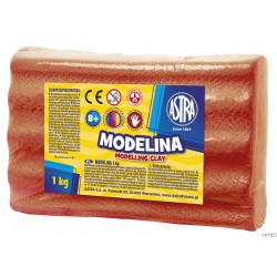 Modelina 1kg czerwona ASTRA 83900925/304111009