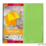 Papier ORIGAMI14x14cm fluo+pastele 100arkuszy 5368