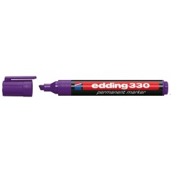 Marker-foliop.330-8 fiolet.EDDING końcówk ścięta