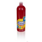Farba szkolna Astra 500 ml - czerwona ciemna 301217005 ASTRA
