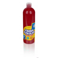 Farba szkolna Astra 500 ml - czerwona ciemna 301217005 ASTRA