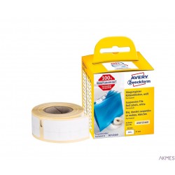 Minietykiety AS0722460 12x50 220 et. w rolce do termodruku, białe, Avery Zweckform