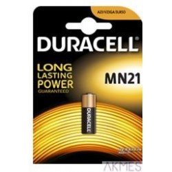 Bateria alkaliczna MN21 12V B1 DURACELL kluczyki alarmy piloty 4570105