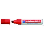 Marker E-800 EDDING czerwony końcówka ścięta 12 mm