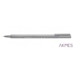 Cienkopis TRIPLUS FINELINER 334-82 jasny szary STAEDLER
