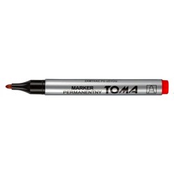 Marker perman.czerwony TO-090 TOMA