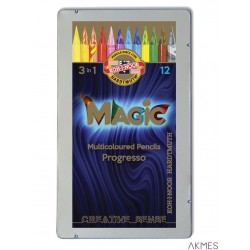 Kredki PROGRESSO MAGIC 8772 12kol. KOH i Noor